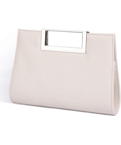 Clutch Purse for Women PU Leather/Straw Evening Party Metal Grip Cut it out Handbag with Shoulder Chain Strap Beige $16.08 Ev...