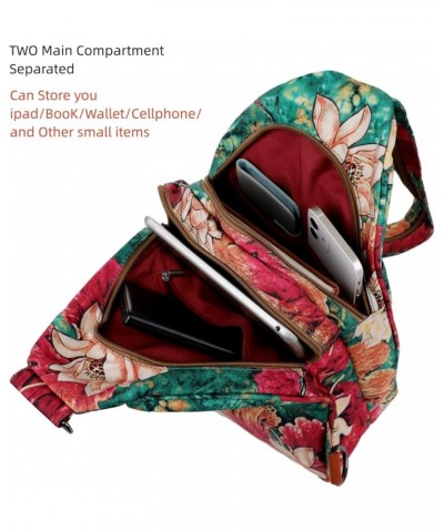 Women's Small Sling Crossbody bag Casual Backpack Purse for Outdoor Travel Hiking Backpack Colorful XB-17 Bs-new $15.05 Backp...