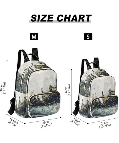 Women Backpack Rain Marble Durable Travel Backpack Lightweight Handbag Lady Purse Roomy Double Zipper Weekend Bag for Everyda...