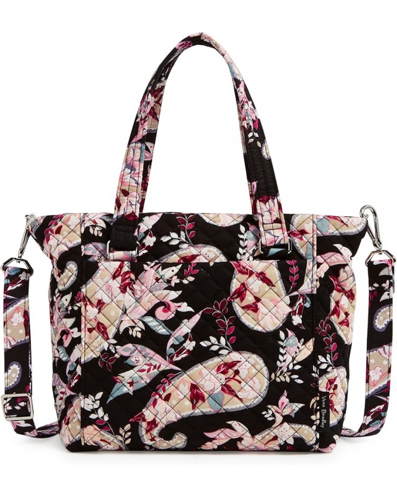 Women's Cotton Multi-Strap Shoulder Satchel Purse Botanical Paisley $31.18 Satchels