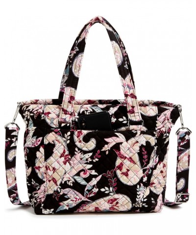 Women's Cotton Multi-Strap Shoulder Satchel Purse Botanical Paisley $31.18 Satchels