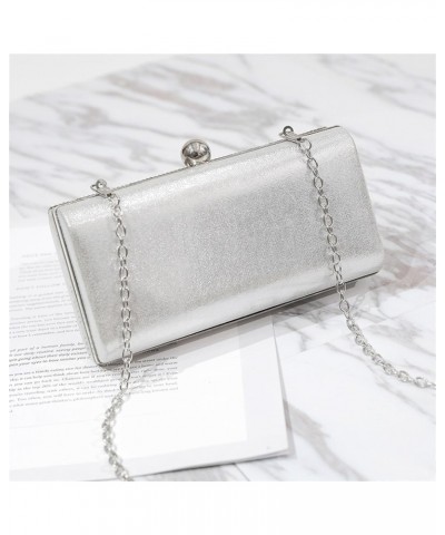 Women's Handbags Leather White Handbag Women Evening Clutch Bag Wedding Party Purse Simple Banquet Chain Shoulder Bag $109.00...