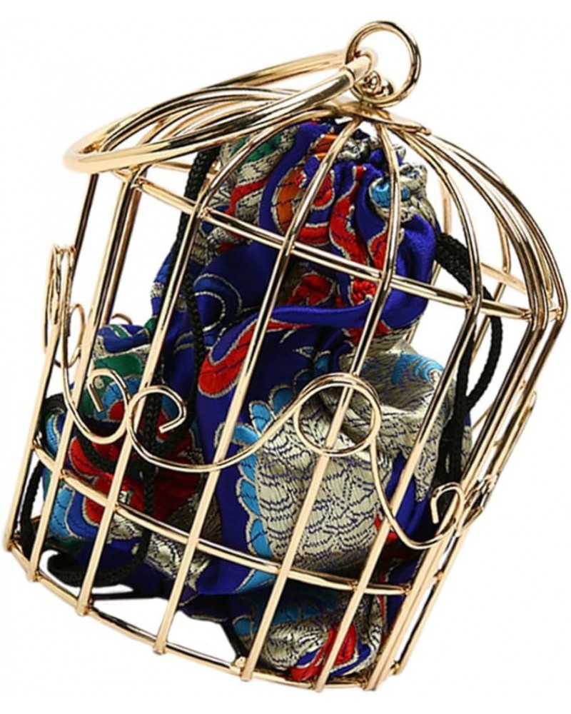 Bird Cage Bag Women Bag Crossbody Purses Crossbody Crossbody Sling Bags for Women Wedding Party Purse Blue $14.19 Crossbody Bags