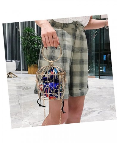 Bird Cage Bag Women Bag Crossbody Purses Crossbody Crossbody Sling Bags for Women Wedding Party Purse Blue $14.19 Crossbody Bags