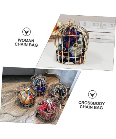 Bird Cage Bag Women Bag Crossbody Purses Crossbody Crossbody Sling Bags for Women Wedding Party Purse Blue $14.19 Crossbody Bags