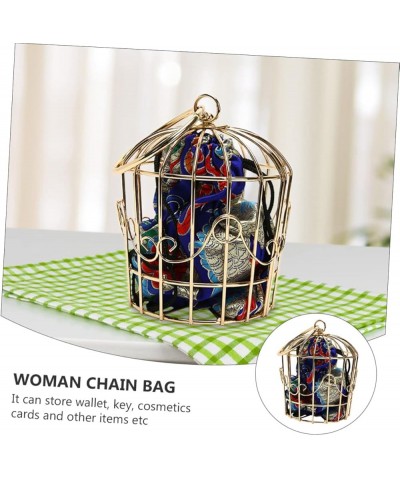 Bird Cage Bag Women Bag Crossbody Purses Crossbody Crossbody Sling Bags for Women Wedding Party Purse Blue $14.19 Crossbody Bags