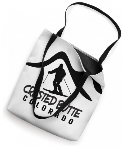 Ski Crested Butte Simple Traditional Crested Butte CO Locals Tote Bag $9.00 Totes