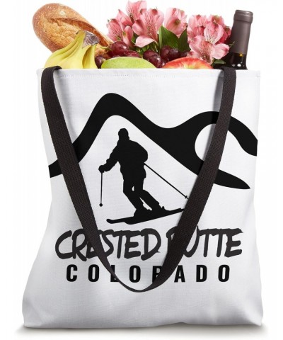 Ski Crested Butte Simple Traditional Crested Butte CO Locals Tote Bag $9.00 Totes