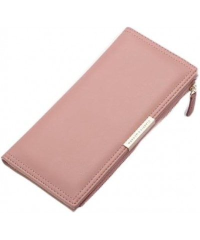 Womens Wallet Large Capacity Card Holder Zipper Wristlet Wallets for Women $19.72 Wristlets