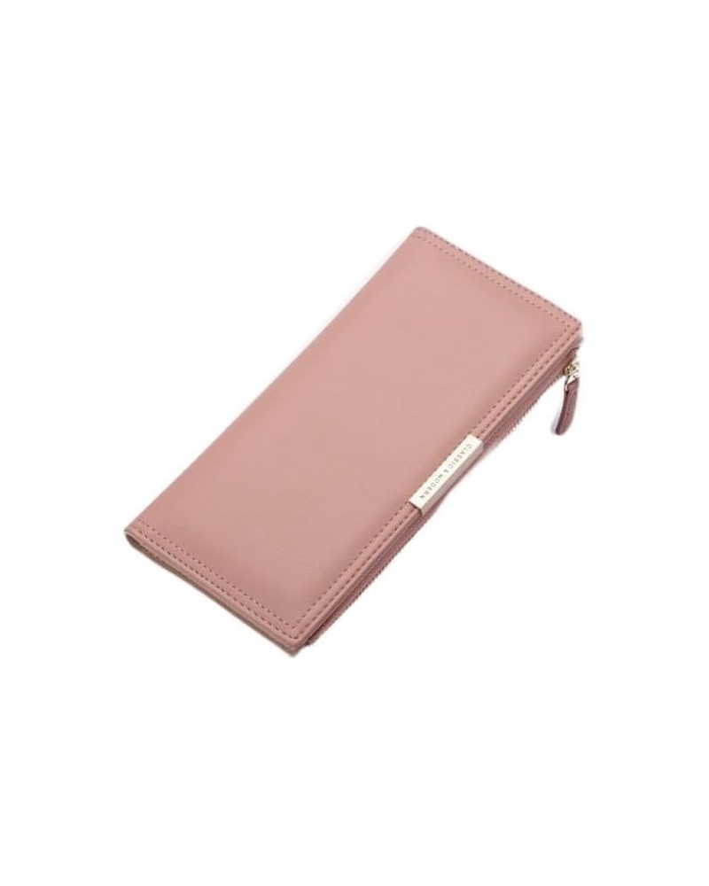 Womens Wallet Large Capacity Card Holder Zipper Wristlet Wallets for Women $19.72 Wristlets