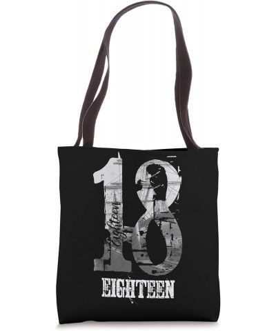 18 Eighteen Tee - 18 Year Old Shirt 2006 18th Birthday Gift Tote Bag $11.58 Totes