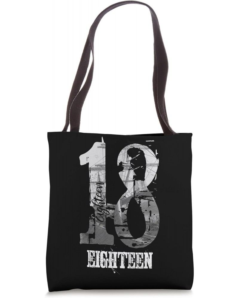 18 Eighteen Tee - 18 Year Old Shirt 2006 18th Birthday Gift Tote Bag $11.58 Totes