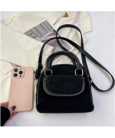 Vintage Handheld Small Square Bag - Versatile Single Shoulder Crossbody Casual Shell Bag (Brown) Black $20.96 Totes