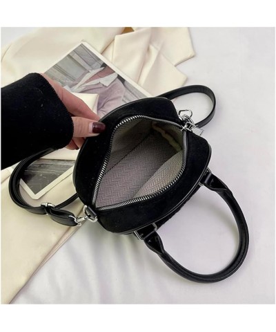 Vintage Handheld Small Square Bag - Versatile Single Shoulder Crossbody Casual Shell Bag (Brown) Black $20.96 Totes