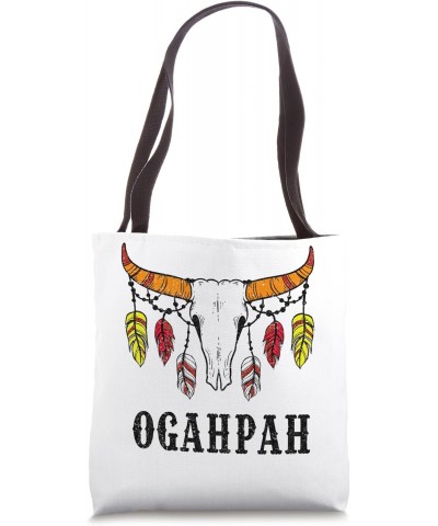 Ogahpah Tribe Pride Native American Indian Culture Tote Bag $16.52 Totes