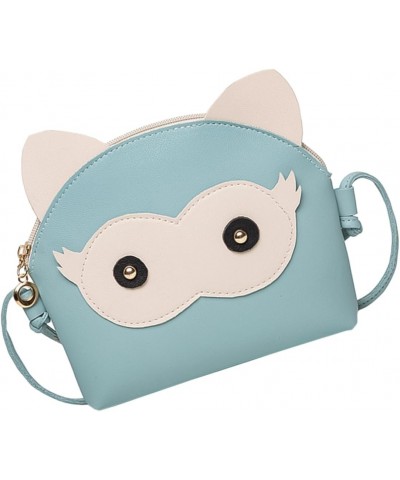 3 Pcs One Shoulder Bag Shoulder Bag Gift Bag Pu Leather Women Bag Cactus Patch Owl Pattern Crossbody Bag Owl Pattern Sling Ba...