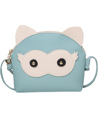 3 Pcs One Shoulder Bag Shoulder Bag Gift Bag Pu Leather Women Bag Cactus Patch Owl Pattern Crossbody Bag Owl Pattern Sling Ba...