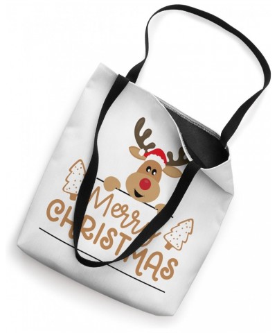 Reindeer Merry Christmas Tote Bag $12.96 Totes