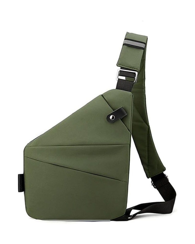 Anti-Theft Travel Bag, Chest Bag for Men and Women Lightweight Personal Anti-theft Crossbody Shoulder Bag Green 1 $9.53 Cross...