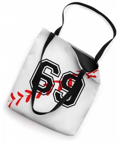 Baseball Jersey Number 69 Sixty Nine No 69 Game Play Tote Bag $12.67 Totes