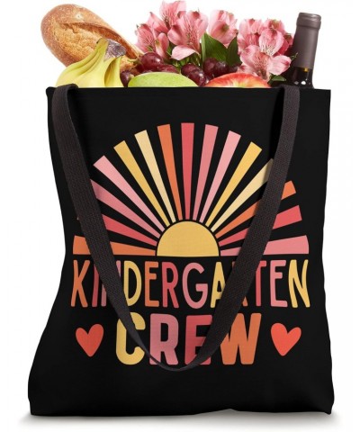 Kindergarten Crew Teacher School Teaching Educator Rainbow Tote Bag $13.77 Totes