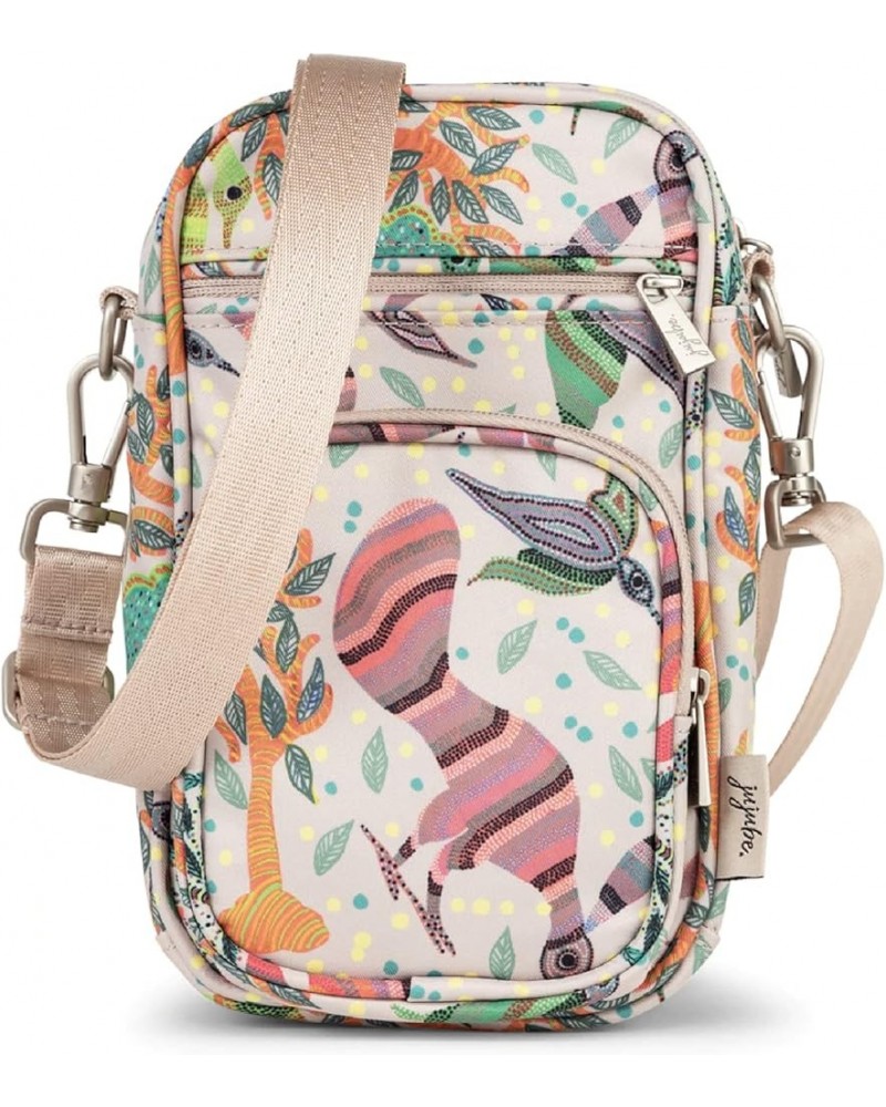 Mini Helix Small Crossbody Bag with Multiple Pockets For Moms or Teens Wild Life $9.74 Crossbody Bags