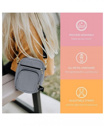 Mini Helix Small Crossbody Bag with Multiple Pockets For Moms or Teens Wild Life $9.74 Crossbody Bags