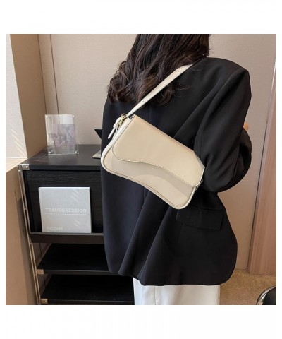 Small Shoulder Bag Y2K Purse for Women Crocodile Handbag Clutch Purse Classic Retro Crossbody Bag Satchel D02-white $25.08 Sa...