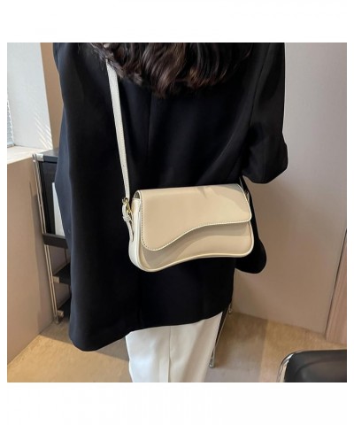 Small Shoulder Bag Y2K Purse for Women Crocodile Handbag Clutch Purse Classic Retro Crossbody Bag Satchel D02-white $25.08 Sa...