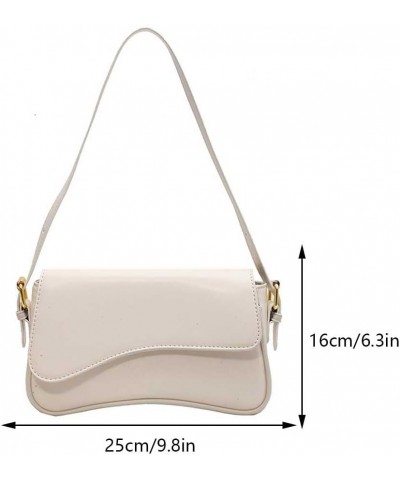 Small Shoulder Bag Y2K Purse for Women Crocodile Handbag Clutch Purse Classic Retro Crossbody Bag Satchel D02-white $25.08 Sa...