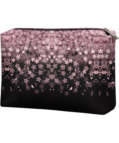 Women's Leather Clutch Purses Card Cases & Money Organizers Makeup Cases Cherry Blossoms $11.39 Evening Bags