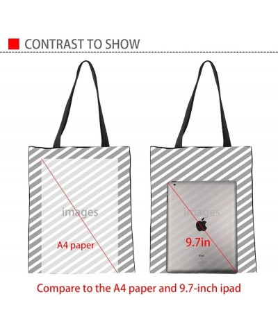 Travel Tote Bag Canvas Luggage Shoulder Bag for Women Girl Resuable Grocery Bags Black $13.91 Shoulder Bags