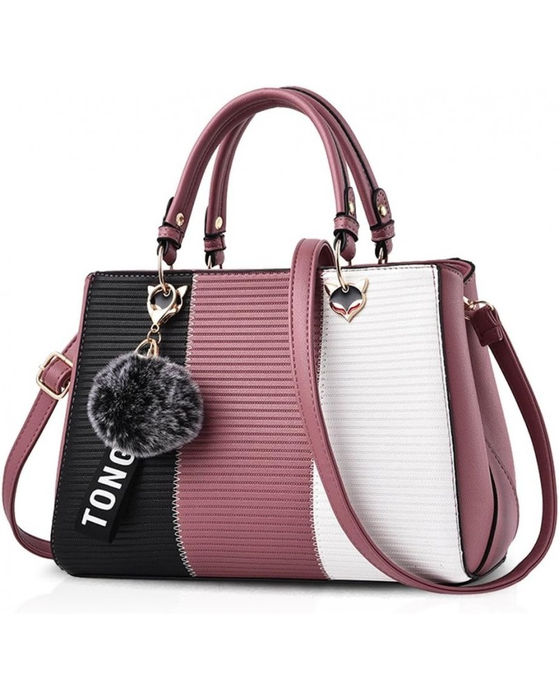 2024 new wave Women handbags Messenger bag ladies handbag female bag handbags for women Pink Pink 3 $37.25 Totes