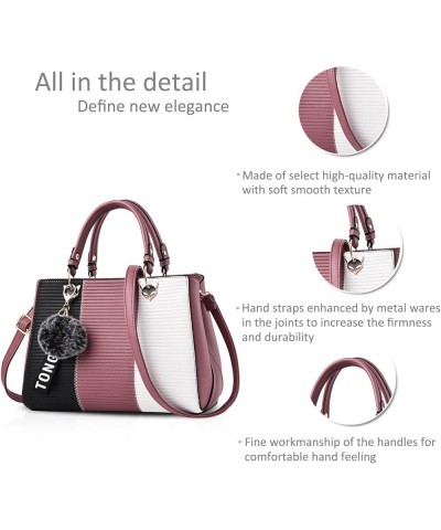 2024 new wave Women handbags Messenger bag ladies handbag female bag handbags for women Pink Pink 3 $37.25 Totes