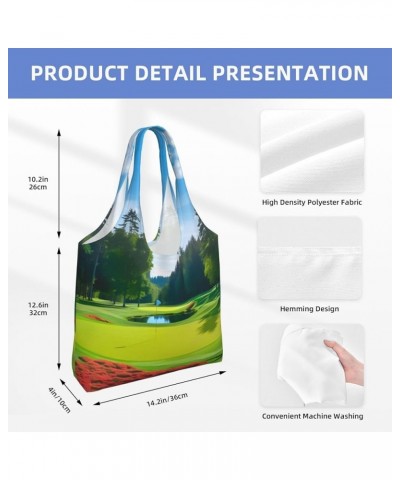 Japanese Sushi Black Printed One-Shoulder Commuting Canvas Bag Is Light, Durable And Multifunctional Golf Course Lawn $14.95 ...