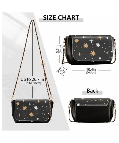 Cosmic Planets Women's Crossbody Handbags, PU Leather Flap Crossbody Bags, Women's Shoulder Handbag Purse Style06 $19.20 Cros...