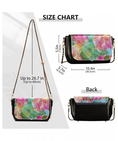 Crossbody Bags for Women Trendy Women's Black Shoulder Bag Small PU Leather Flap Cross Body Bag Handbags Pattern13 $24.18 Cro...