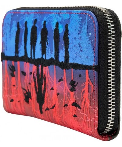 Netflix Stranger Things Upside Down Shadows Zip Around Wallet $14.35 Wallets