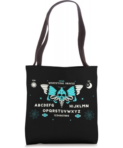 Ouija Board Occult Moth Horror Halloween Art Design Tote Bag $16.20 Totes