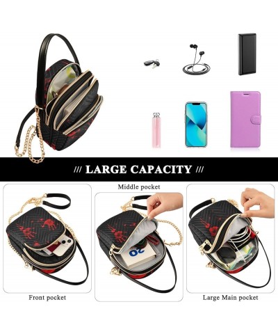 Cell Phone Purse Crossbody Handbag Durable Shoulder Bag Multicoloured-016 $10.65 Shoulder Bags