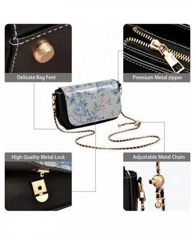 Crossbody Bags for Women Trendy Women's Black Shoulder Bag Small PU Leather Flap Cross Body Bag Handbags Pattern16 $18.44 Cro...