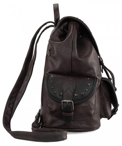 Backpack Purse for Women Soft Washed Leather Drawstring Casual Travel Backpacks Washed Leather-coffee $16.80 Backpacks