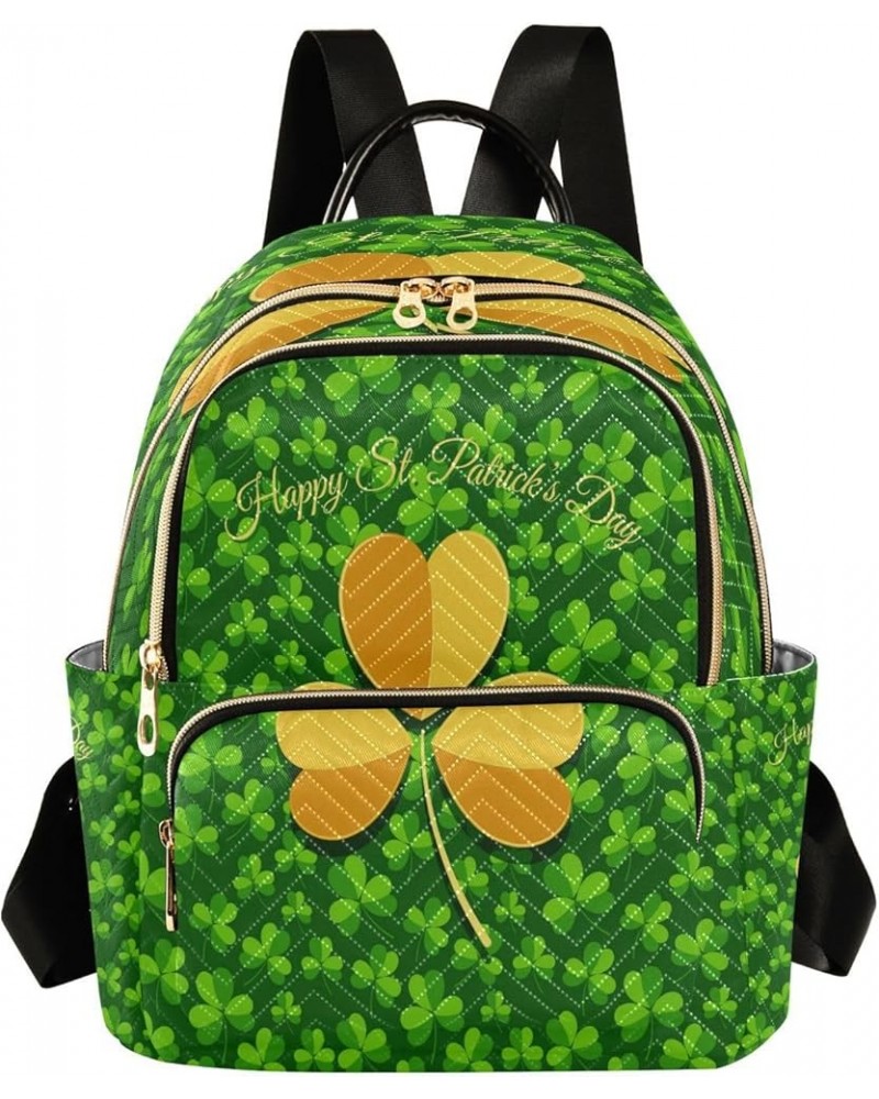 Fashion Backpack Mini Backpack Purse Casual Daily Backpack Yellow Clover for Travel for College Work Small $14.72 Backpacks