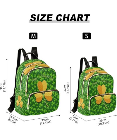 Fashion Backpack Mini Backpack Purse Casual Daily Backpack Yellow Clover for Travel for College Work Small $14.72 Backpacks