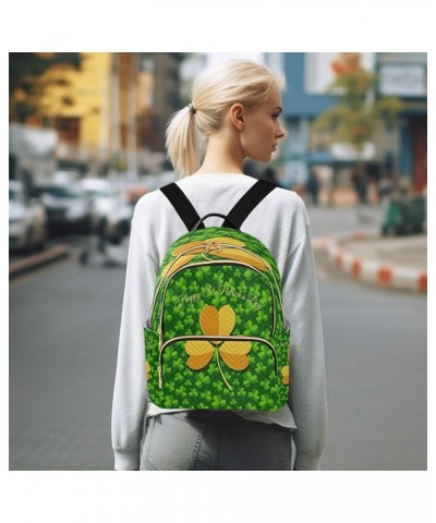 Fashion Backpack Mini Backpack Purse Casual Daily Backpack Yellow Clover for Travel for College Work Small $14.72 Backpacks