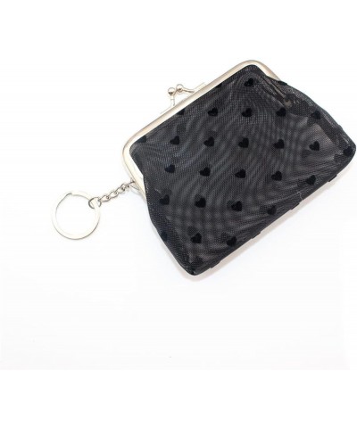 Durable 1PC Transparent Coin Purse Women Wallet Cute PVC Card Clear Short Purse Money Wallet Card Holder Mini Wallets ID Hold...