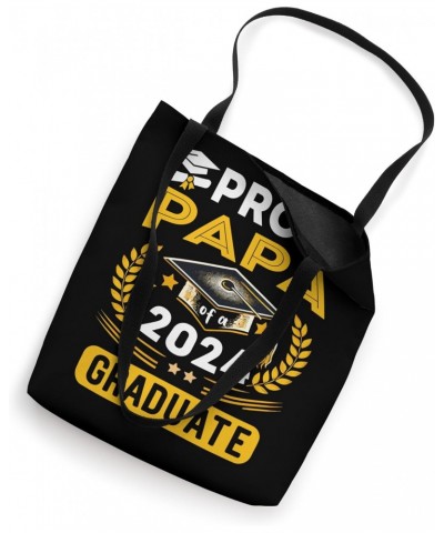 Proud Papa of a 2024 graduate for family graduation Mom Tote Bag $10.80 Totes