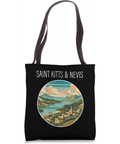 Saint Kitts and Nevis scenery Art Deco Tote Bag $13.77 Totes