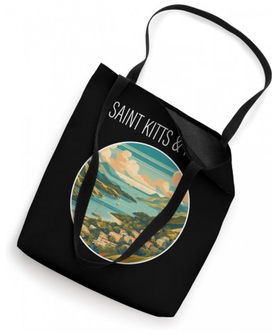 Saint Kitts and Nevis scenery Art Deco Tote Bag $13.77 Totes