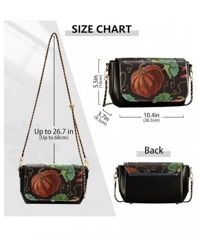 Crossbody Bags for Women Trendy Women's Black Shoulder Bag Small PU Leather Flap Cross Body Bag Handbags Pattern1 $17.62 Cros...